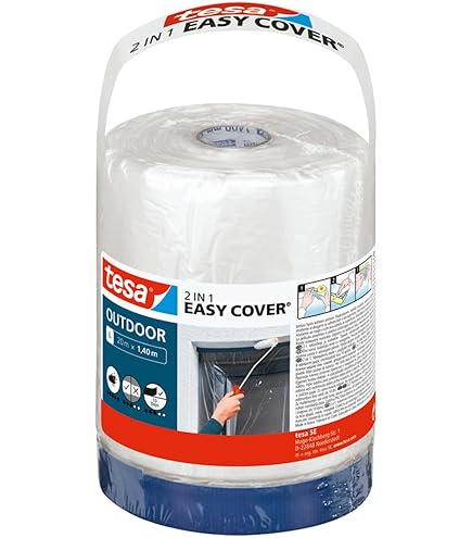 HPX Film De Masquage Facile Papier Crêpé - 550mm X 33m | Roues Roulettes Outlet