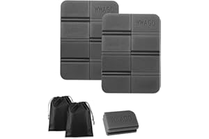 RUTBUE Foldable Outdoor Seat Cushion Pack 4 Pads Children Adults Waterproof Thermal Portable Mat Playground Garden Stadium Hunting Camping Hiking Picnic Sports Leisure Activities Sleeping Bags Mattresses