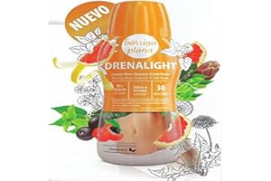 Dietmed | Drenalight Barriga Plana - 600 ml Solución Oral | Naranja Roja Moro, Guaraná y Café Verde | 30 días