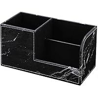 IWILCS Büro Schreibtisch Organizer, PU Leder Stiftebox Stifteköcher, Büro Schreibtisch Organizer Stiftehalter, Tisch…