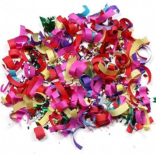 S/O 12er Pack Konfetti Shooter Bunt 60cm Konfetti Popper Kanone Kanonen 60 cm - 2