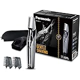 Panasonic Body-Trimmer ER-GK60 mit 3 Aufsätzen, Elektro-Rasierer für Herren, hautschonende Nass- und Trockenrasur, Haarschnei