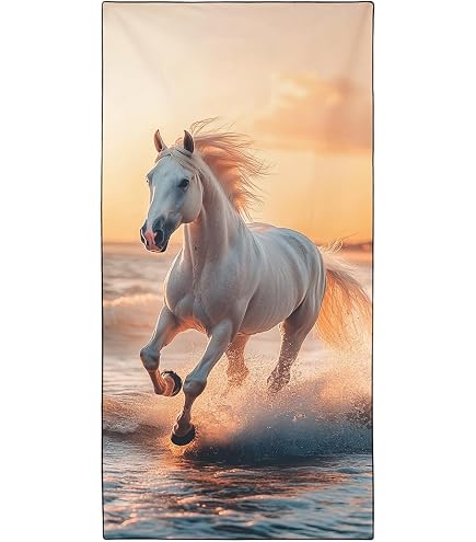 FUZKI Microfaser Strandtuch – XXL 100x180 Cm, Ultraleicht & Schnell Trocknend, Ideal Für Reisen, Strand, Yoga & Sauna