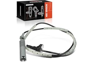 Frankberg Sensore Velocità Ruota ABS Sensore ABS 2-Poli Compatibile con Serie 3 Touring E91 Serie 3 Cabriolet E93 Serie 3 E90 Serie 3 Coupé E92 Serie 1 E81 Replace# 34526762476