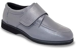 Chums Men's Wide Fit Touch Fasten Leather Shoe