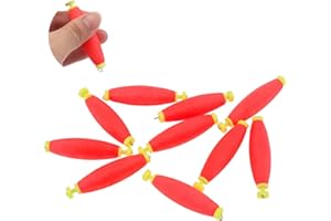 OriGlam 10 Galleggianti da Pesca: Schiuma a Scatto e a Moll