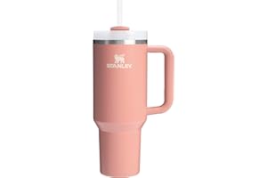 Stanley Quencher H2.0 FlowState Mug Isotherme avec Paille - Froid Pendant 9-11 Heures - Glacé Pendant 40 Heures - Thermos Lavable au Lave-Vaisselle - Gourde Inox Sans BPA