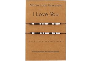 Branets Lot de 2 bracelets porte-bonheur à 7 nœuds contre le mauvais œil - Réglables - Fait à la main - Avec cordon rouge - Protection pour femme, homme et fille