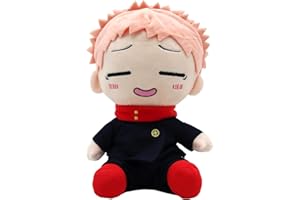 FCMTFV Itadori Yuji Pupazzo,Peluche Itadori Yuji,23cm Itadori Yuji Pupazzi,Itadori Yuji Peluche Bambini,Itadori Yuji Cartoni Animati Plush,Giocattolo Di Peluche.