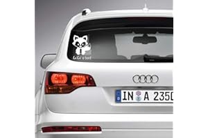 Sticker bébé à bord pour voiture Renard 20 cm Blanc - Anakiss