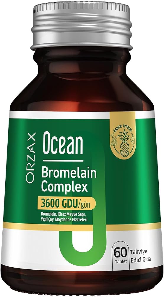 Ocean Bromelain Complex 3600 GDU, 60 Tablet | 60 Tablet