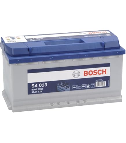 Batterie Voiture Bosch S4E42 85Ah - Technologie EFB, Pour Véhicules Start/Stop, Sans Entretien