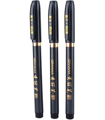 Pennarelli Pentel Brush Sign Pen - Set 4 Colori A Punta Pennello Extra Fine, Ideali Per Lettering E Disegno