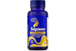 SUPREME NUTRIENTS Multivitamines Anti - âge cérébral. Maintiennent la santé à Long Terme - 60 Gélules avec Vitamin C, Vitamin D, Magnesium, The Vert, Probiotiques - Sapiens Brain Longevity