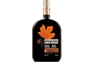 Crème d'érable Coureur des Bois au sirop d'érable et à base de rhum - Les Trésors d'érable
