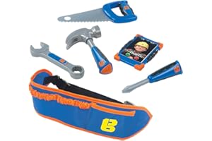 SMOBY Bob the Builder - Bob el constructor con cinturón y herramientas (Simba Toys 360129)