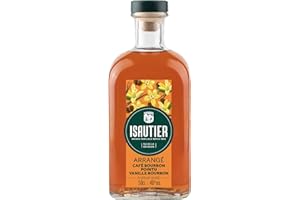 Isautier - Rhum Arrangé Café Vanille Bourbon - Ile de la Réunion - 40° (1 x 0,5L)
