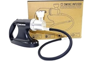 Agnelli NOVITA' AFFUMICATORE PISTOLA AFFUMICATRICE PROFESSIONALE A FREDDO SMOKE INFUSER di PENTOLE AGNELLI - BRACIERE IN ALLUMINIO - NUOVO MODELLO