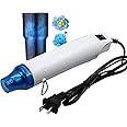 Levin Bubble Buster Tool Mini Heat Gun - 300 Watt Dual-Temperature Heat Tool for Epoxy Resin, Tumbler Embossing for Removing Epoxy Cup Painting Resin Air Bubbles, Drying Crafts & Shrink Wrap Paint