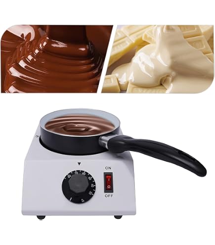Fondeur à Chocolat Électrique YUNRUX - Professionnel Et Simple - Créez Des Sauces Chocolat Maison