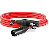 RODE XLR-3 Premium XLR Kablo (3 m, Kırmızı)