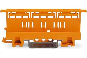 WAGO Monteringsadapter 221–500 | Fästadapter i serien 221 (4 mm²), för montering på TS 35, 10 stycken, för skruvmontering, or