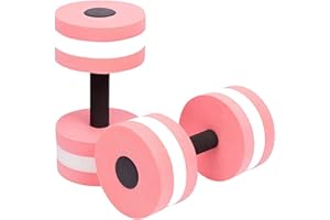 LENCYOTOOL Aqua Speed Wasser Hanteln Für Erwachsene I Schwimmhanteln Aqua Aerobic I Wasser Aerobic-Training Schaum Hanteln I Aqua Fitnessgerät Wassersport Aus PE-Schaum