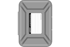 ORICO Boîtier de Protection 3.5 Pouces/Étui de Rangement pour Disque Dur (HDD) ou SSD (PHX35) - Gris