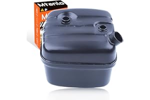 Mtanlo Silenziatore di scarico adatto per Husqvarna 340 350 345 346 353 motoseghe Sostituire la parte 503 86 27 03