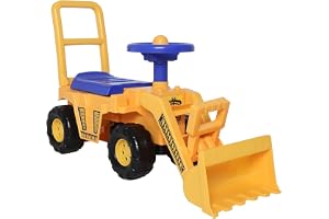 Toyzone Mini Bulldozer-50803 | Baby Car | Kids Car | Toy Car| Push Car| Storage Seat | Swing Car| Ride on Car with Horn