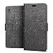 Produktbild Sony XA1 Plus Hülle RIFFUE® Premium Kunst PU Leder Tasche im Bookstyle Klapphülle mit Weiche Silikon Handyhalter Lederhülle für Sony Xperia XA1 Plus (5.5 Zoll) Brieftasche - Schwarz