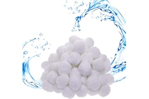 Showll 300g Filterbälle Pool,Filterballs für Sandfilteranlagen Pool,Filter Balls ersetzen, Filterpumpe, Filterbälle Filtermaterial Filtersand Pool Sandfilter für Pool Sandfilteranlagen Aquarium
