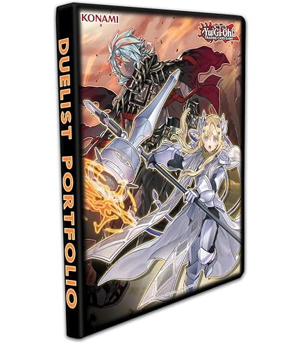 Yu-Gi-Oh! Dark Magician Girl Portefeuille de duelliste à 9 poches, 10 pages, 20,3 x 25,4 cm, bleu, blanc, argent Yu-Gi-Oh! Dark Magician Girl Portefeuille de duelliste à 9 poches, 10 pages, 20,3 x 25,4 cm, bleu, blanc, argent