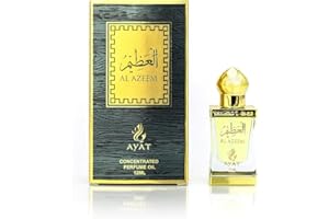 BUSINESS SQUARE BS AYAT PERFUMES – Olio profumato 12 ml di Dubai | Musk Halal per uomo e donna senza alcol | Estratto di profumo/attar per un odore duraturo | Fragranza araba prodotta e progettata a Dubai (Al Azeem)