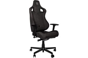 noblechairs Epic TX Gaming Stuhl, Bürostuhl, Schreibtischstuhl, Atmungsaktives Textilgewebe, Kopf- und Lendenstütze, Entwickelt für Nutzer bis 120 kg, (Anthrazit, Textilgewebe)