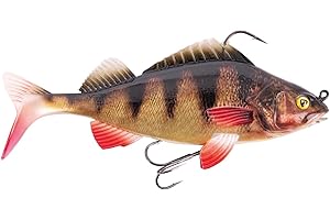 Fox Rage Replicant Perch - Poisson en caoutchouc Swimbait