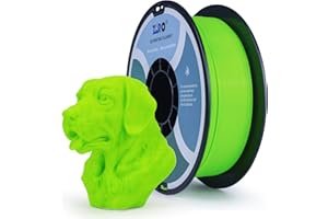ZIRO PETG Filament 1.75mm 3D Printer Filament PETG 1.75 1kg (2.2lbs), Dimensional Accuracy +/- 0.03mm, Green