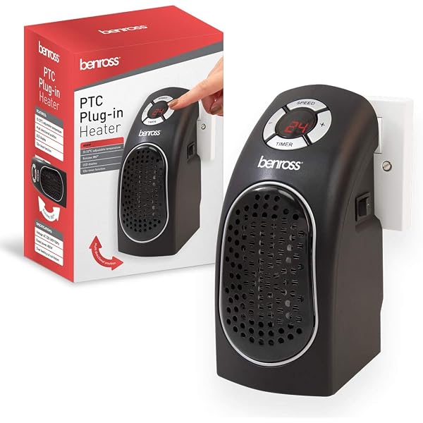 Daewoo 400W Digital Plug-In Heater Black : Amazon.co.uk: Home u0026 Kitchen