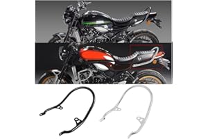 FAYEDENICY Neue Z900RS Beifahrersitz Hand Haltegriff Schiene Heckgriff Halterung Sozius Armlehne für Z900 RS Z 900 RS Z-900-RS 2018 2019 2020 2021 2022 2023 Motorrad Gepäckstütze hinten (Schwarz)