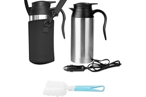 EIMZU 750ml Auto Wasserkocher 12V für Zigarettenanzünder - Schnelles Heißwassersystem für Kaffee auf Reisen