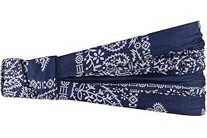 Hatshopping Bajala damska opaska na głowę – bandana ze 100% bawełny – modna opaska do włosów w jednym rozmiarze (52-60 cm) – chusta na głowę może być noszona przez cały rok – dostępna w wielu kolorach