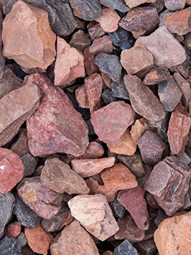 Roter Minenstein Ziersplitt 1000kg Big Bag 14-25mm - 2