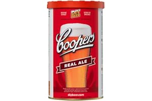 BROWIN Kit de Coopers para elaboración de cerveza casera, 40 pintas, 1,7 kg