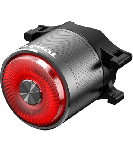 VOLO HUM Luce Posteriore Bici A LED A Forma Di Labbra – Ricaricabile USB, Impermeabile, 4 Modalità (Rosa)