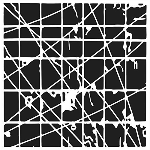 Crafters Workshop Kunststoff Vorlage 6 x 6 Tangled Web