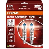 OSRAM Ampul H1 Nl 55W 12V P14.5S5X2Boxtrqr2B Night Breaker Laser - OSR 64150NL-2HB