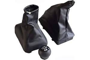 KAKULKOMEN Pomo de palanca de cambios de repuesto manual para Opel Corsa C (01-06) para TIGRA B (04-12) para COMBO C (01-11) (3 piezas)