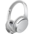 Srhythm NC35 Noise Cancelling Wireless Headphones Bluetooth 5.0, Foldable Over Ear Headset with Build-in Mic,50+ Hrs Playtime,Multi-Point Bluetooth Connection Voice Call