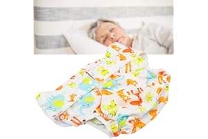 YUYTE Pañal para Adultos Reutilizable, Pañales de Tela Lavables, Pañales de Bolsillo para Adultos, Pañales Reutilizables Ajustables, Pañales para Adultos Transpirables sin Fugas para (A51)