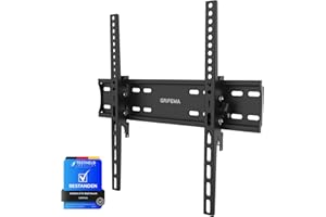 GRIFEMA GB1004-2 TV Wandhalterung Fernseher für 26-65 Zoll, Fernseher Halterung Neigbar Universal, bis zu 50kg, Max. Vesa 400x400mm, TV Halterung
